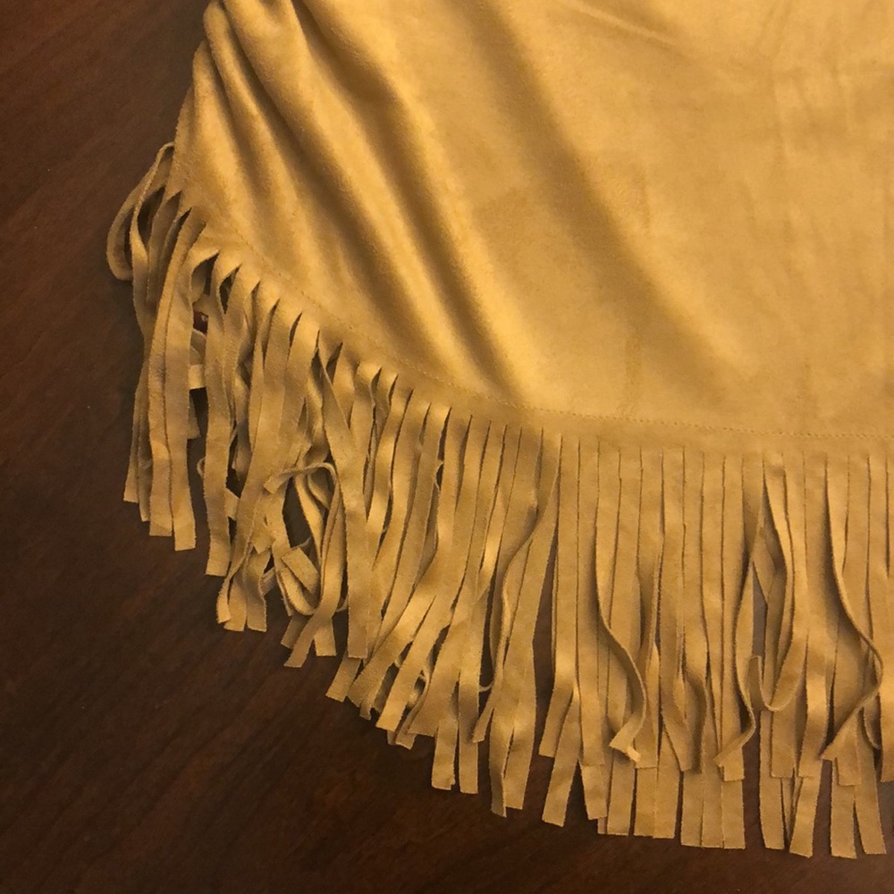 Vintage Faux Suede Swim Coverup by Newport News - Picture 10 of 13